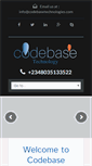 Mobile Screenshot of codebasetechnologies.com